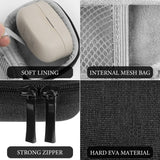 Geekria Shield Earbuds Case Compatible with Sony WF-1000XM6, WF-1000XM5, WF-C700N, LinkBuds Fit True Wireless Earbud, Replacement Hard Shell Travel Carrying Bag with Carabiner Clip