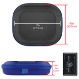 Geekria Shield Headphones Case Compatible with JBL Tune 510BT, Tune 660NC, Tune 560BT, Tune 500BT, Jr 310BT, Replacement Hard Shell Travel Carrying Bag with Cable Storage (Blue)
