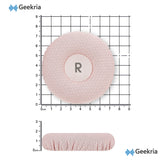 Geekria Comfort Mesh Fabric Replacement Ear Pads for JBL Tune 600 (T600BTNC, 600BTNC)/ 660 (T660NC, 660NC)/ 670 (T670NC, 670NC) Headphones Ear Cushions, Repair Parts (Pink)