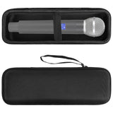 Geekria for Creators Microphone Case, Mic Carrying Case, Travel Protective Bag with Cable Storage Compatible with TONOR TW630, TW620, Dolphin MCX10, MCX20, Gemini Sound GMU-M100 (Black)