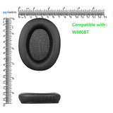 Geekria QuickFit Replacement Ear Pads for Edifier W800BT (CMIIT ID:2019DP1007) Headphones Ear Cushions, Headset Earpads, Ear Cups Cover Repair Parts (Black)