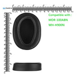 Geekria QuickFit Replacement Ear Pads for Sony MDR-100ABN WH-H900N Headphones Ear Cushions, Headset Earpads, Ear Cups Cover Repair Parts (Black)