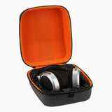 Geekria Shield Case for Large-Sized Over-Ear Headphones, Replacement Hard Shell Travel Carrying Bag with Cable Storage, Compatible with Sennheiser HD 560S, HD 599 SE, HD 660 S (Dark Grey)
