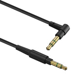 Geekria VR Short Audio Cable Compatible with Oculus Quest 2, HTC Virtual Reality Headset, 3.5mm to 3.5mm Male to Male, TRS Replacement Cable for Headphones ( 2 Pack / 1ft )
