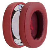 Geekria Replacement Ear Pads for JBL E55BT Headphones Ear Cushions (Red)