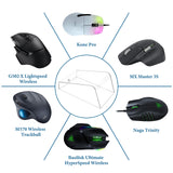 Geekria Mouse Dust Cover, Acrylic Material Provides Dustproof, Waterproof and Splash-Proof, Durable, Impact-Resistant, Compatible with Logitech G502 Gaming Mouse (Transparent Acrylic)