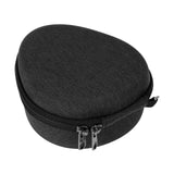 Geekria Shield Headphones Case for Bone Conduction Headphones, Replacement Hard Shell Travel Carrying Bag with Cable Storage, Compatible with Rumatas X6 max, Wigfar V18 and More (Dark Grey)
