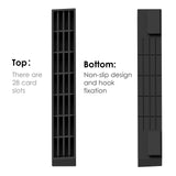 Geekria Game Card Storage with 28 Game Card Slots Card Holder Compatible with Nintendo Switch OLED, Use Stand Alone or Mount to Switch Dock