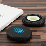 Geekria QuickFit Replacement Ear Pads for Bose On-Ear OE2, OE2i, SoundTrue On-Ear, SoundLink On-Ear Headphones Ear Cushions, Headset Earpads, Ear Cups Cover Repair Parts (Black / Blue)