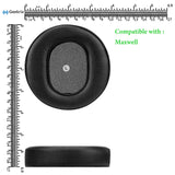Geekria Replacement Ear Pads Compatible with Audeze Maxwell Wireless Headphones Ear Cushions, Repair Parts (Black)