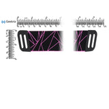 Geekria Mesh Fabric Headband Pad Compatible with Logitech G733, G335, G535 Headphones Replacement Band, Headset Head Cushion Cover Repair Part (Black / Red)