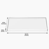 Geekria Keyboard Dust Cover Compatible with GravaStar Mercury K1/ Pro/ Lite/ V75 Pro/ Lite/ HE, Clear Acrylic Keypad Cover