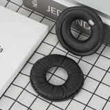 Geekria QuickFit Leatherette Replacement Ear Pads for Sony MDR-V150 V200 V250 V300 V400 ZX100 ZX110 ZX110NC ZX220BT ZX300 ZX310 ZX330BT Headphones Ear Cushions, Headset Earpads (Black)