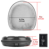 Geekria PRO Rugged Headphones Case Compatible with JBL TUNE/760NC/750NC/720BT, Live 770NC, Hard Shell, Durable, Multi-Layer Protection Travel Carrying Bag (Seashell, Black)