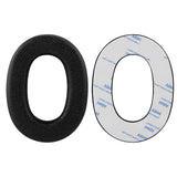 Geekria QuickFit Protein Leather Replacement Ear Pads for 3M WorkTunes (90543/90542/90544/90541), Peltor Sport, 3M Pro-Grade (90565), ZOHAN EM042, Hearing Protector, Memory Foam (Black)