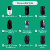 Geekria Mouse Dust Cover Compatible with Logitech PRO X2 / G502 X / G PRO 2 / G502 Hero / G502 / G305, Razer Viper V4 Pro / Viper V3 Pro / Viper V2 Pro, Acrylic Mouse Protective Case