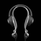 Geekria Frosted Omega Headphone Stand for Over-Ear Headphone, Gaming Headset Stand, Desk Display Hanger, Compatible with Sony, Sennheiser, JBL, ATH, Bose, Beats Studio3 Headphones (Acrylic)