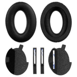 Geekria QuickFit Replacement Ear Pads Compatible with Bose Aviation X A10/A20 Headphones, Ear Cushions (Black)