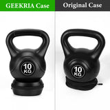Geekria Shield Headphones Case Compatible with Beats Solo 4/3/2/Pro, Replacement Hard Shell Travel Carrying Bag with Cable Storage (Black)