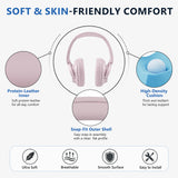 Geekria Replacement Headband Compatible with Sony WH-CH720N Headphones, Headband Cushion Cover Repair Parts with Screwdriver (Pink)