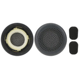 Geekria Replacement Ear Pads for Logitech Zone Wired (981-000871), Zone 750 (981-001229) ( Not Compatible with Zone Wireless ) Headphones Ear Cushions, Repair Parts (Titanium)