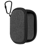 Geekria Earbuds Carrying Pouch Compatible with Sony WF-1000XM6, HUAWEI FreeBuds Pro 5, Google Pixel Buds 2A, Replacement Protective Earphone Travel Bag with Cable Storage (Dark Grey)