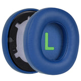 Geekria QuickFit Replacement Ear Pads for JBL JR460 Headphones Ear Cushions, Headset Earpads, Ear Cups Cover Repair Parts (Blue)