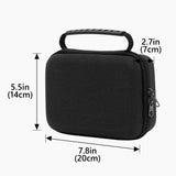 Geekria Hard Shell Travel Case, Compatible with TOUR BOX Elite Plus / Elite / NEO Drawing Controller Carrying Bag (Dark Gray)