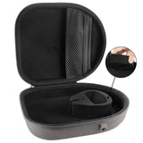 Geekria Shield Headphones Case Compatible with Sony WH-1000XM5/1000XM4/1000XM3/910N, Replacement Hard Shell Travel Carrying Bag with Cable Storage (Light Brown)