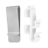 Geekria Power Bank Cable Clip Compatible with Meta Quest Series, VR Headset Cable Management and Charging Solution, Tangle-Free Portable Holder