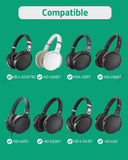 Geekria Comfort Mesh Fabric Replacement Ear Pads for Sennheiser HD 4.50BT/ 4.50BTNC/ 4.40BT/ 4.30G/ 4.20S/ 458BT/ 450/ 450BT/ 400S/ 350BT Headphones, Ear Cushions (White)