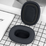 Geekria Comfort Mesh Fabric Replacement Ear Pads Compatible with Apple AirPods MAX (A2096), AirPods MAX2 (A3184) Headphones Ear Cushions, Repair Parts (Midnight)