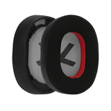 Geekria Sport Cooling-Gel Replacement Ear Pads for Plantronics BackBeat PRO 2, BackBeat PRO 2 Special Edition, Voyager 8200 UC Headphones Ear Cushions, Ear Cups Cover Repair Parts (Black/Red)