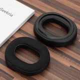 Geekria Sport Cooling-Gel Replacement Ear Pads Compatible with Razer BlackShark V3 Wireless/V3X (Not Compatible with V3 Pro) Headphones Ear Cushions, Repair Parts (Black)