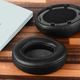 Geekria Elite Sheepskin Replacement Ear Pads for JBL Everest Elite 700, V700NXT Headphones Ear Cushions, Repair Parts (Black)