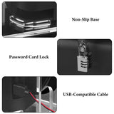 Geekria Cooling Dust Cover Compatible with Nintendo Switch 2/OLED Dock, Child Safety Lock Prevents Kids Gaming, Protect Consoles, with Password Lock, Quiet Cooling Fan, Anti-Scratch