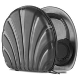 Geekria PRO Rugged Headphones Case Compatible with Audio-Technica ATH-SR50BT, ATH-MSR7, ATH-ANC700BT, Hard Shell, Portable, Multi-Layer Protection Travel Carrying Bag (Seashell, Black)