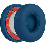 Geekria QuickFit Replacement Ear Pads for Beats Solo 3 (A1796), Solo 3.0 Headphones Ear Cushions, Headset Earpads, Ear Cups Cover Repair Parts (Pop Blue)