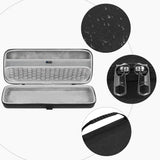 Geekria Audio Interface Carrying Case, Compatible with Yamaha SEQTRAK / Mobile Music Ideastation, EVA Hard Shell Portable Travel Bag (Dark Gray)