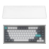 Geekria 75% 84-Key Knob Keyboard Dust Cover, Acrylic Keypads Cover, Compatible with Keychron Q1 HE / Max / Pro / V1 / V1 Max / AULA F75 Pro, F75 (Frosted)