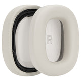 Geekria Replacement Ear Pads for Bowers & Wilkins PX7 S3 Headphones Ear Cushions, Repair Parts (Canvas White)