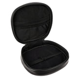 Geekria Headphones Pouch Compatible with Turtle Beach, Razer, Corsair, Logitech, Hyperx Case, Replacement Protective Travel Carrying Bag with Cable Storage (Black PU)