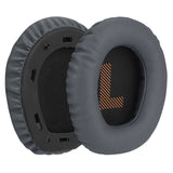 Geekria QuickFit Replacement Ear Pads for JBL Quantum 100 Headphones Ear Cushions, Repair Parts (Dark Grey)