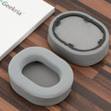 Geekria Sport Cooling-Gel Replacement Ear Pads for Corsair HS65, HS55 Headphones Ear Cushions, Repair Parts (Grey)