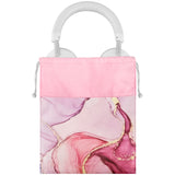 Geekria NOVA Headphone Carrying Bag, Compatible with Sony WH1000XM5, WH1000XM4, Beats StudioPro/3/2 and More / Universal Headphone Pouch / Portable Travel Bag (Pink Marble)