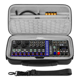 Geekria Hard Shell Travel Case Compatible with Zoom LiveTrak L6max / L6max Digital Mixer, Audio Mixer Carrying Bag (Dark Gray)