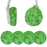 GEEKRIA 2 Pairs Medium Flex Fabric Washable Headphone Covers