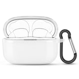 Geekria TPU Case Cover Compatible with Sony LinkBuds S True Wireless Earbuds, Protective Carrying Case with Keychain Hook, Charging Port Accessible (Clear)