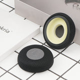Geekria Comfort Mesh Fabric Replacement Ear Pads for Jabra Evolve 65UC/ 65MS/ 40UC/ 40MS/ 30US/ 30II/ 20SE/ 20UC/ 20MS Headphones Ear Cushions, Repair Parts (Black+Grey)