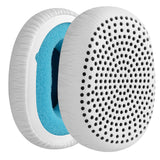 Geekria QuickFit Replacement Ear Pads for Skullcandy Riff Wireless Headphones Ear Cushions, Headset Earpads, Ear Cups Cover Repair Parts (White)